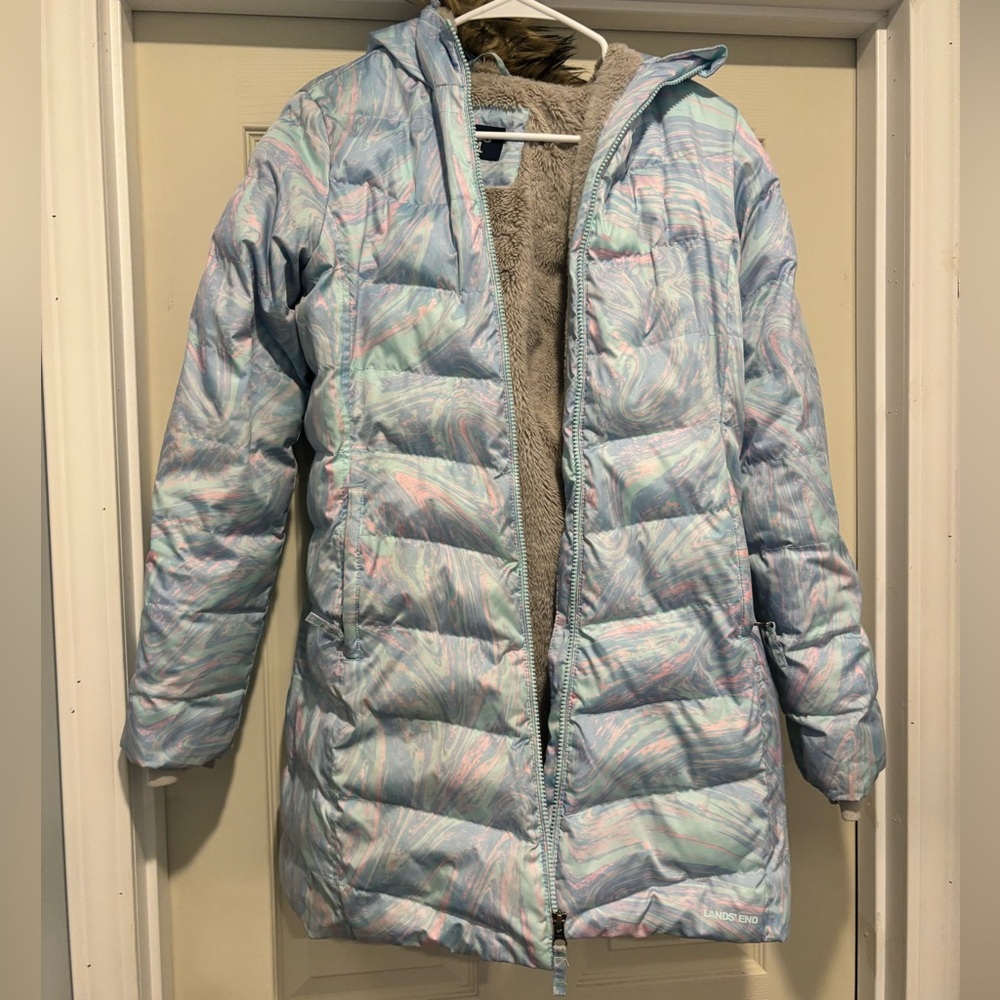 Kids' Patterned Puffer Jacket
